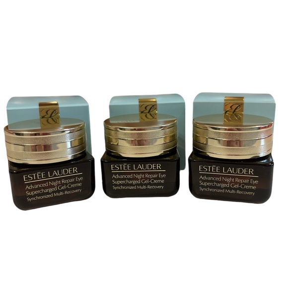 NIB 3 ESTEE LAUDER ADVANCED NIGHT REPAIR EYE SUPERCHARGED GEL-CREAM - FULL SIZE - Picture 2 of 6